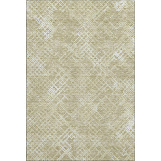 Piper Looms Mayfield Squares AMF825 Beige Machine Washable Area Rug main image