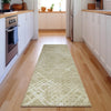 Piper Looms Mayfield Squares AMF825 Beige Machine Washable Area Rug Runner Lifestyle Image Feature