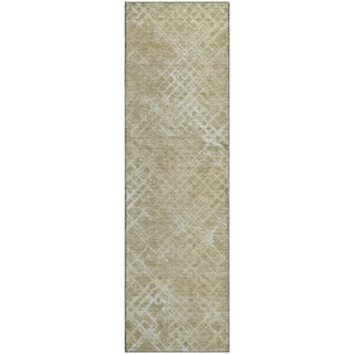 Piper Looms Mayfield Squares AMF825 Beige Machine Washable Area Rug Runner Main Image