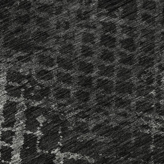 Piper Looms Mayfield Squares AMF825 Charcoal Machine Washable Area Rug Swatch Image