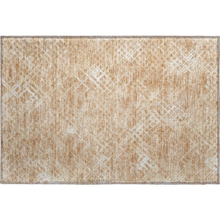 Piper Looms Mayfield Squares AMF825 Coral Machine Washable Area Rug Scatter Main Image