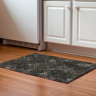 Piper Looms Mayfield Squares AMF825 Fudge Machine Washable Area Rug Scatter Lifestyle Image Feature
