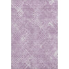 Piper Looms Mayfield Squares AMF825 Lavender Machine Washable Area Rug main image