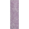Piper Looms Mayfield Squares AMF825 Lavender Machine Washable Area Rug Runner Main Image