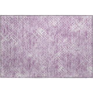 Piper Looms Mayfield Squares AMF825 Lavender Machine Washable Area Rug Scatter Main Image