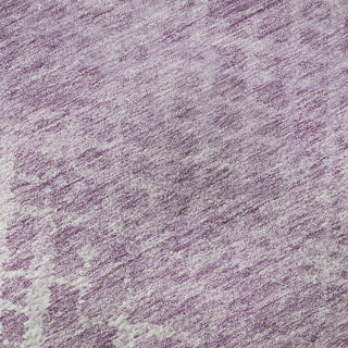 Piper Looms Mayfield Squares AMF825 Lavender Machine Washable Area Rug Swatch Image