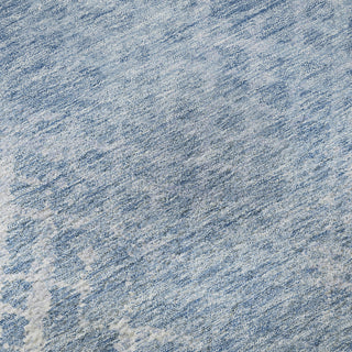 Piper Looms Mayfield Squares AMF825 Sky Machine Washable Area Rug Swatch Image