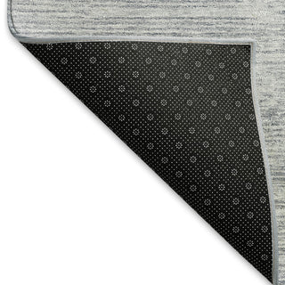 Piper Looms Mayfield Geometric AMF826 Gray Machine Washable Area Rug Backing Image
