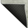 Piper Looms Mayfield Geometric AMF826 Green Machine Washable Area Rug Backing Image