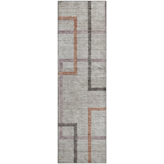 Piper Looms Mayfield Geometric AMF826 Taupe Machine Washable Area Rug Runner Main Image