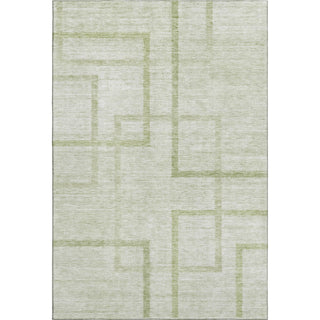Piper Looms Mayfield Geometric AMF827 Aloe Machine Washable Area Rug main image