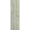 Piper Looms Mayfield Geometric AMF827 Aloe Machine Washable Area Rug Runner Main Image