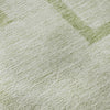 Piper Looms Mayfield Geometric AMF827 Aloe Machine Washable Area Rug Swatch Image