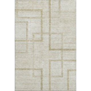 Piper Looms Mayfield Geometric AMF827 Beige Machine Washable Area Rug main image