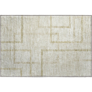 Piper Looms Mayfield Geometric AMF827 Beige Machine Washable Area Rug Scatter Main Image