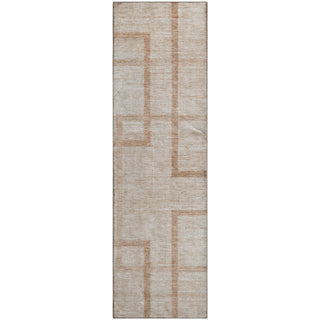 Piper Looms Mayfield Geometric AMF827 Coral Machine Washable Area Rug Runner Main Image