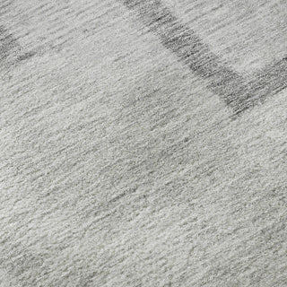 Piper Looms Mayfield Geometric AMF827 Gray Machine Washable Area Rug Swatch Image