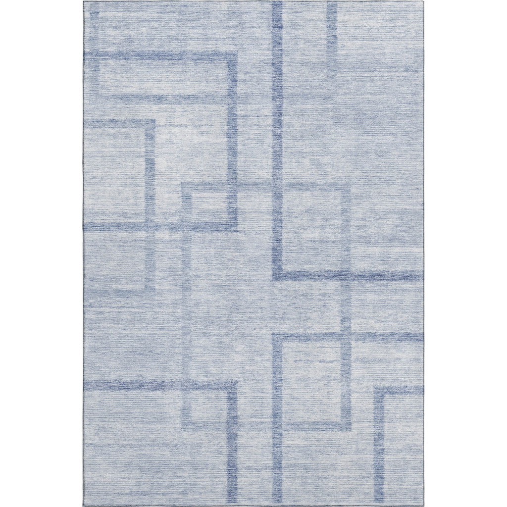Piper Looms Mayfield Geometric AMF827 Sky Machine Washable Area Rug main image