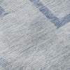 Piper Looms Mayfield Geometric AMF827 Sky Machine Washable Area Rug Swatch Image