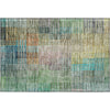 Piper Looms Mayfield Triangles AMF828 Green Machine Washable Area Rug Scatter Main Image