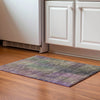 Piper Looms Mayfield Triangles AMF828 Plum Machine Washable Area Rug Scatter Lifestyle Image Feature