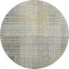 Piper Looms Mayfield Triangles AMF828 Taupe Machine Washable Area Rug Round Main Image