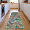 Piper Looms Mayfield Abstract AMF829 Blue Machine Washable Area Rug Runner Lifestyle Image Feature