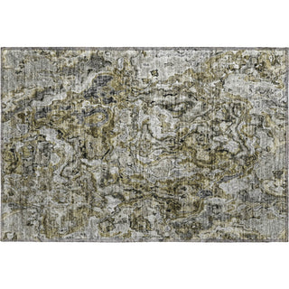 Piper Looms Mayfield Abstract AMF829 Brown Machine Washable Area Rug Scatter Main Image