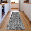 Piper Looms Mayfield Abstract AMF829 Gray Machine Washable Area Rug Runner Lifestyle Image Feature