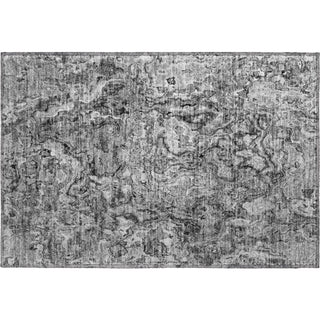 Piper Looms Mayfield Abstract AMF829 Gray Machine Washable Area Rug Scatter Main Image