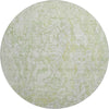 Piper Looms Mayfield Abstract AMF829 Green Machine Washable Area Rug Round Main Image