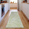 Piper Looms Mayfield Abstract AMF829 Green Machine Washable Area Rug Runner Lifestyle Image Feature