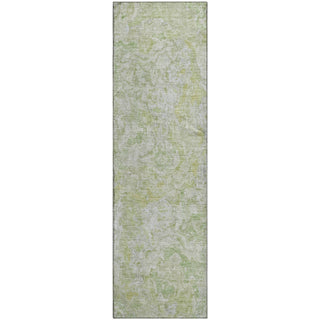 Piper Looms Mayfield Abstract AMF829 Green Machine Washable Area Rug Runner Main Image