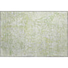 Piper Looms Mayfield Abstract AMF829 Green Machine Washable Area Rug Scatter Main Image