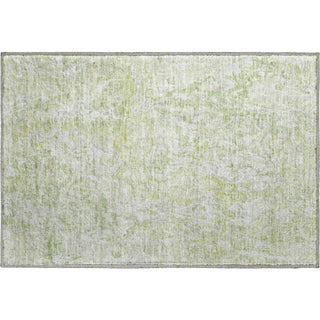 Piper Looms Mayfield Abstract AMF829 Green Machine Washable Area Rug Scatter Main Image