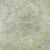 Piper Looms Mayfield Abstract AMF829 Green Machine Washable Area Rug Swatch Image