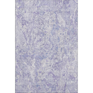 Piper Looms Mayfield Abstract AMF829 Plum Machine Washable Area Rug main image