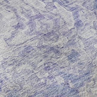 Piper Looms Mayfield Abstract AMF829 Plum Machine Washable Area Rug Swatch Image