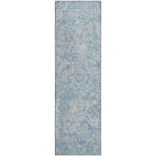 Piper Looms Mayfield Abstract AMF829 Sky Machine Washable Area Rug Runner Main Image