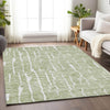 Piper Looms Mayfield Lines AMF830 Aloe Machine Washable Area Rug Lifestyle Image Feature