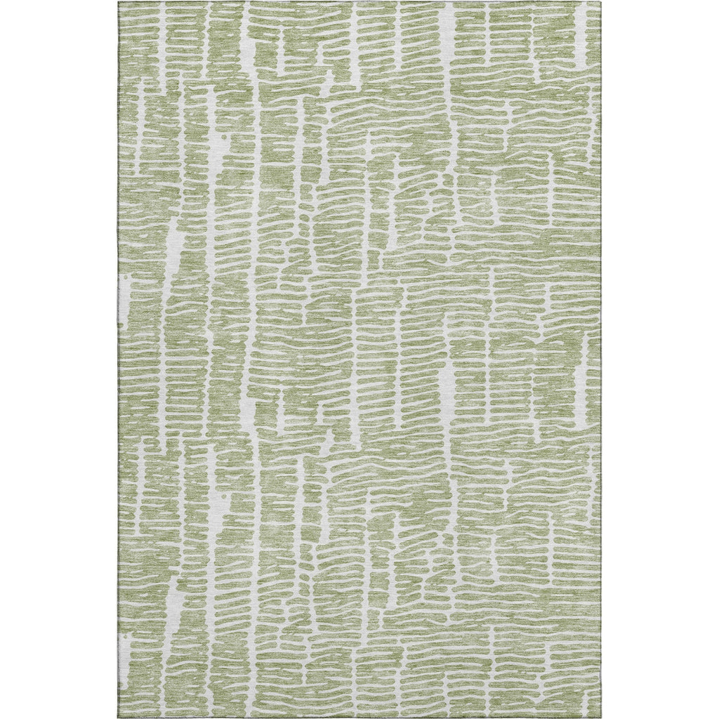 Piper Looms Mayfield Lines AMF830 Aloe Machine Washable Area Rug main image