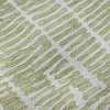 Piper Looms Mayfield Lines AMF830 Aloe Machine Washable Area Rug Swatch Image