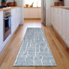 Piper Looms Mayfield Lines AMF830 Blue Machine Washable Area Rug Runner Lifestyle Image Feature