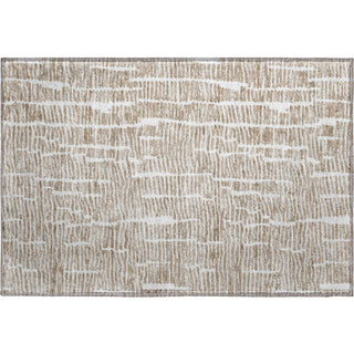 Piper Looms Mayfield Lines AMF830 Brown Machine Washable Area Rug Scatter Main Image