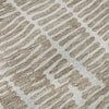 Piper Looms Mayfield Lines AMF830 Brown Machine Washable Area Rug Swatch Image