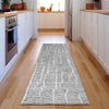 Piper Looms Mayfield Lines AMF830 Gray Machine Washable Area Rug Runner Lifestyle Image Feature