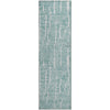Piper Looms Mayfield Lines AMF830 Teal Machine Washable Area Rug Runner Main Image