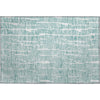 Piper Looms Mayfield Lines AMF830 Teal Machine Washable Area Rug Scatter Main Image