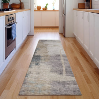 Piper Looms Mayfield Modern AMF831 Gray Machine Washable Area Rug Runner Lifestyle Image Feature