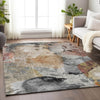 Piper Looms Mayfield Floral AMF832 Terracotta Machine Washable Area Rug Lifestyle Image Feature